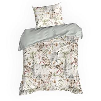 Pościel satynowa SPRING 160x200 Eurofirany biały