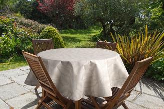 Obrus dekoracyjny GARDEN 85x85 Eurofirany beżowy