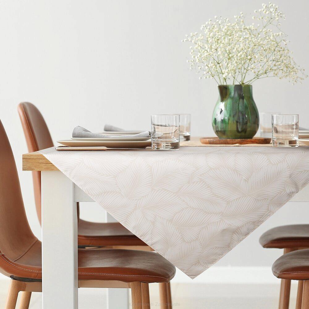 Obrus dekoracyjny GARDEN 85x85 Eurofirany beżowy