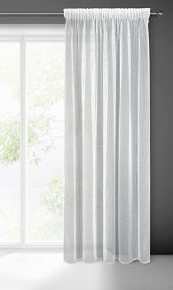 Firana gotowa na taśmie KIM 140x300 Eurofirany biały