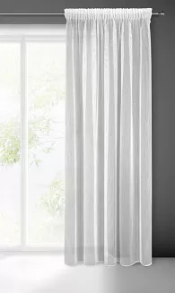 Firana gotowa na taśmie KIM 140x300 Eurofirany biały