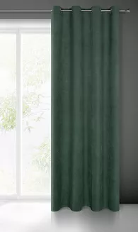 Zasłona gotowa na przelotkach MILO 140x250 Eurofirany zielony