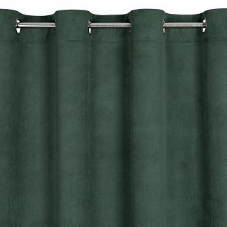 Zasłona gotowa na przelotkach MILO 140x250 Eurofirany zielony