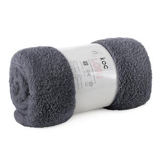 Koc narzuta LORI 150x200 Design91 stalowy