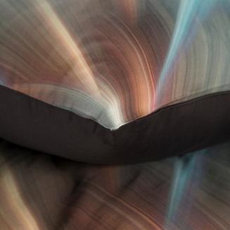 Pościel satynowa PRISMA 160x200 Eva Minge Eurofirany stalowy