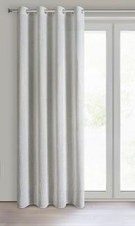 Zasłona gotowa na przelotkach ABBY Eurofirany naturalny