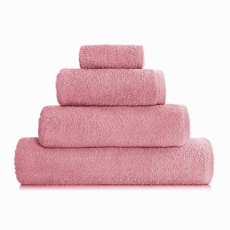 Ręcznik frotte Bari 100x150 gładki pudrowy