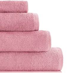 Ręcznik frotte Bari 100x150 gładki pudrowy