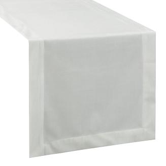 Obrus dekoracyjny MELINDA 140x40 Eurofirany biały
