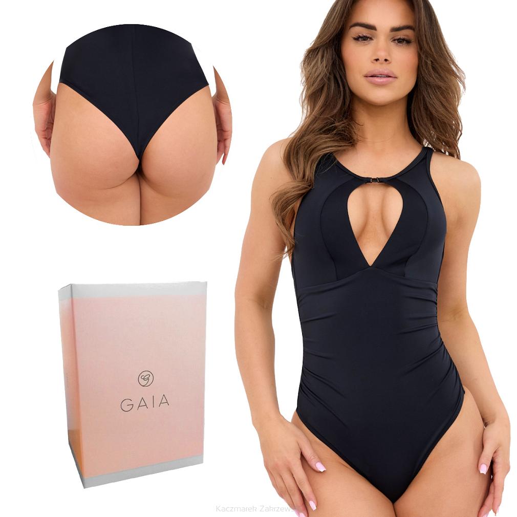 Strój kąpielowy jednoczęściowy brazyliany Ginny 044 czarny