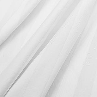 Pościel satyna bambusowo-bawełniana (P) STRIPE WHITE/160x200 +2x70x80 z listwą +4x40x40 BAMBOO