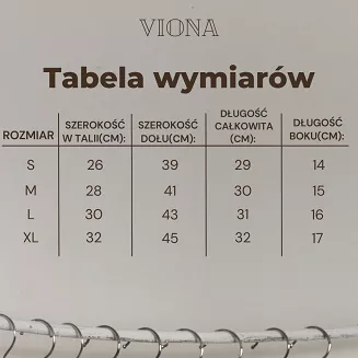 Figi damskie z wysokim stanem i koronką Viona Eldar czarne