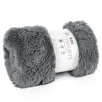 Koc narzuta TIFANY Design91 szary