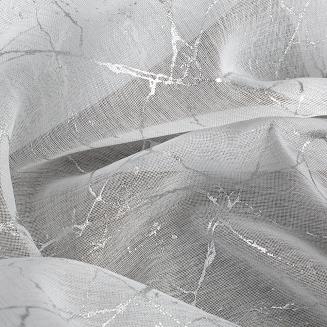 Firana gotowa na przelotkach REVA 140x250 Eurofirany srebrny