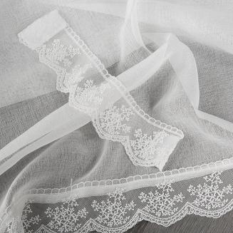 Firana gotowa na taśmie SUZAN 140x270 Eurofirany biały