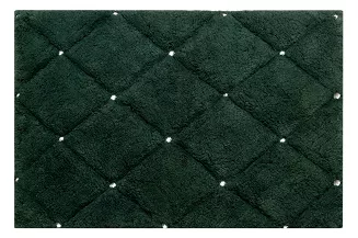 Dywanik łazienkowy CHIC 50x70 Eurofirany ciemnozielony