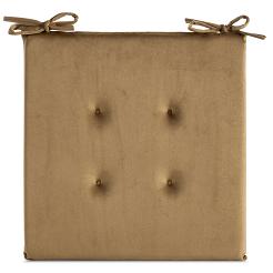 Poduszka na krzesło GAJA 40x40x3 Eurofirany miodowy