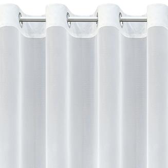 Firana gotowa na przelotkach SOLEI 140x250 Eurofirany biały