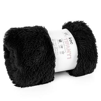 Koc narzuta TIFANY Design91 czarny