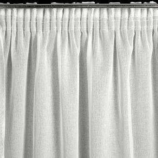 Firana gotowa na taśmie OLIVIA 140x270 Eurofirany biały