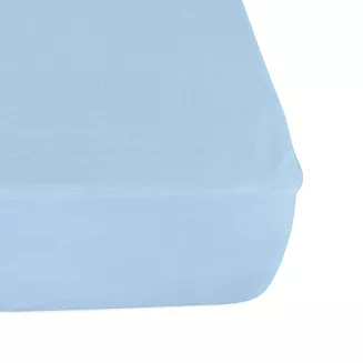Prześcieradło ochronne z gumką jersey 200x220 Darymex niebieskie