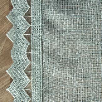 Obrus dekoracyjny SILEN 35x180 Eurofirany miętowy