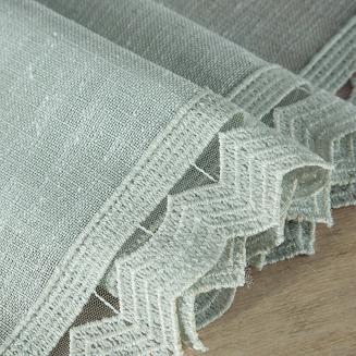 Obrus dekoracyjny SILEN 35x180 Eurofirany miętowy