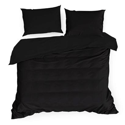 Pościel bawełniana 180x200 czarna