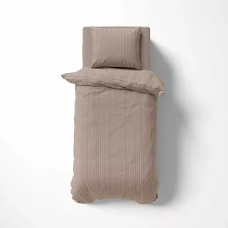 Pościel Satyna Baw. Taupe /140/ Pure