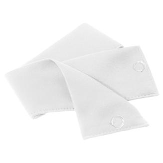 Szarfa do zasłony Velvet Soft 8x140 welurowa biała