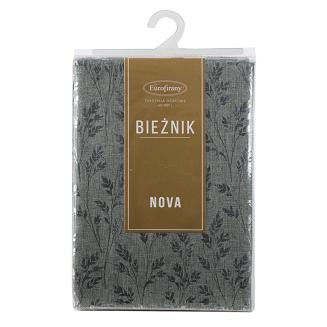 Obrus dekoracyjny SIMONA 40x180 Eurofirany srebrny