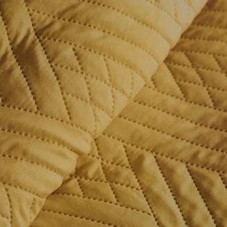 Narzuta dekoracyjna BONI 170x210 musztardowy