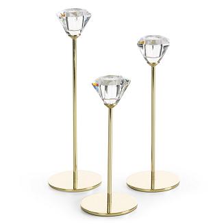 Świecznik dekoracyjny SALMA Eurofirany transparentny