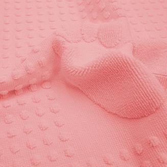 Dywanik łazienkowy HOTEL 50x70 Darymex ciemno różowy stópki