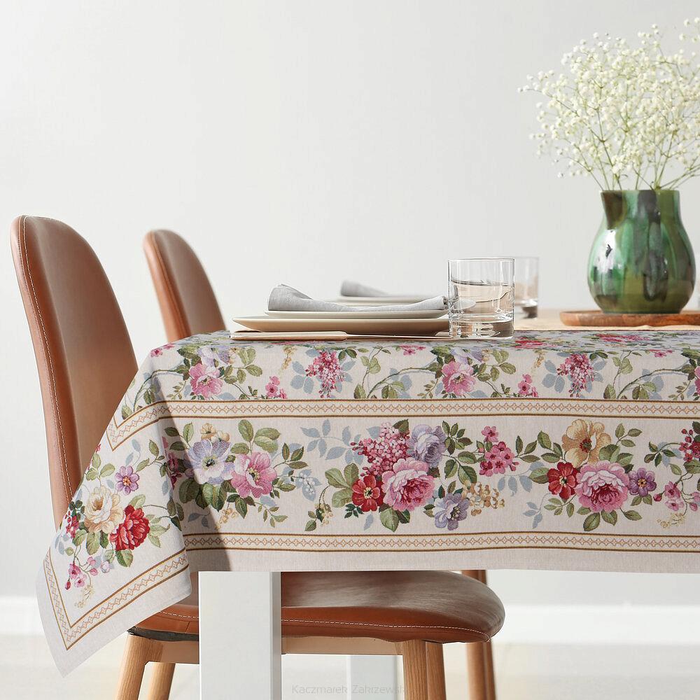 Obrus dekoracyjny 140x180 Eurofirany naturalny