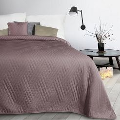 Narzuta dekoracyjna BONI 170x210 pudrowy róż
