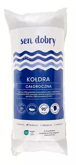 Kołdra antyalergiczna całoroczna Sen Dobry 200x220 biała