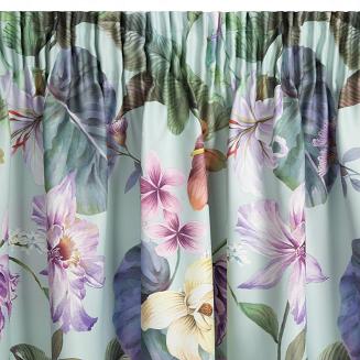 Zasłona gotowa na taśmie ALIA 140x270 Eurofirany różowa