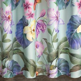 Zasłona gotowa na taśmie ALIA 140x270 Eurofirany różowa