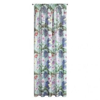 Zasłona gotowa na taśmie ALIA 140x270 Eurofirany różowa