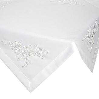 Obrus dekoracyjny BARI 85x85 Eurofirany biały