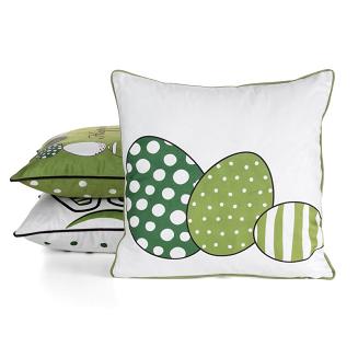 Poszewka dekoracyjna WIOSNA 45x45 Eurofirany biały