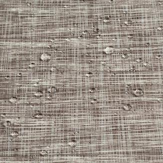 Zasłona gotowa na szelkach GARDEN 155x260 Eurofirany brązowy