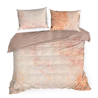 Pościel satynowa 160x200 Eurofirany pudrowy róż