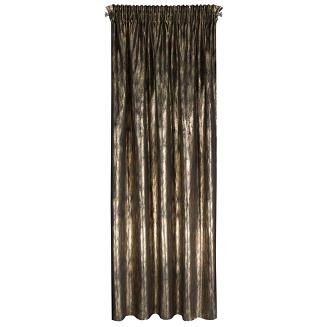 Zasłona gotowa na taśmie EMILA 140x270 Eurofirany czarny