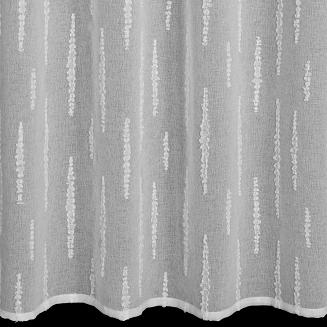 Zasłona gotowa na przelotkach ALENI 140x250 Eurofirany srebrny