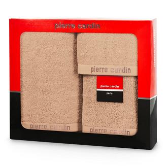 Komplet ręczników 3 szt. EVI Pierre Cardin pudrowy