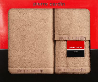 Komplet ręczników 3 szt. EVI Pierre Cardin pudrowy