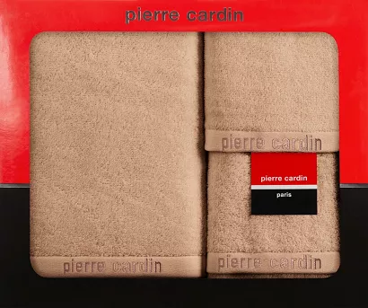 Komplet ręczników 3 szt. EVI Pierre Cardin pudrowy