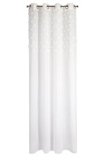 Zasłona gotowa na przelotkach STELLA 140x250 Design91 biały
